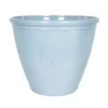 Southern Patio Sullivan Blue Polypropylene (PP) & Polystyrene (PS) Motif Emblem Round Plant Pot (Dia)45.5cm