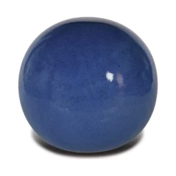 Terrastyle Blue Terracotta Sphere Garden Ornament (H)25cm
