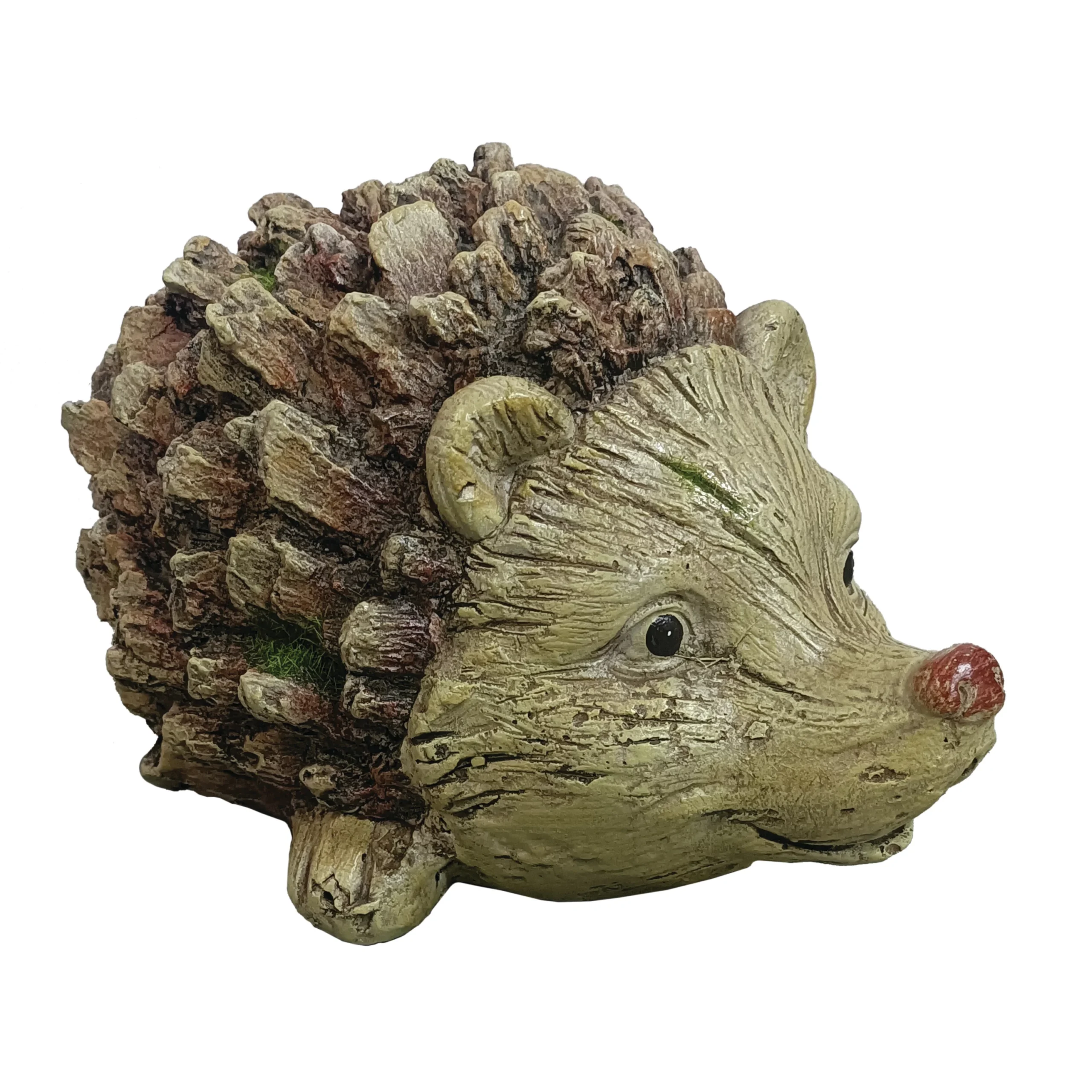 Terrastyle Brown Hedgehog Garden Ornament (H)17.5cm 2 Terrastyle Brown Hedgehog Garden Ornament (H)17.5cm - Image 2