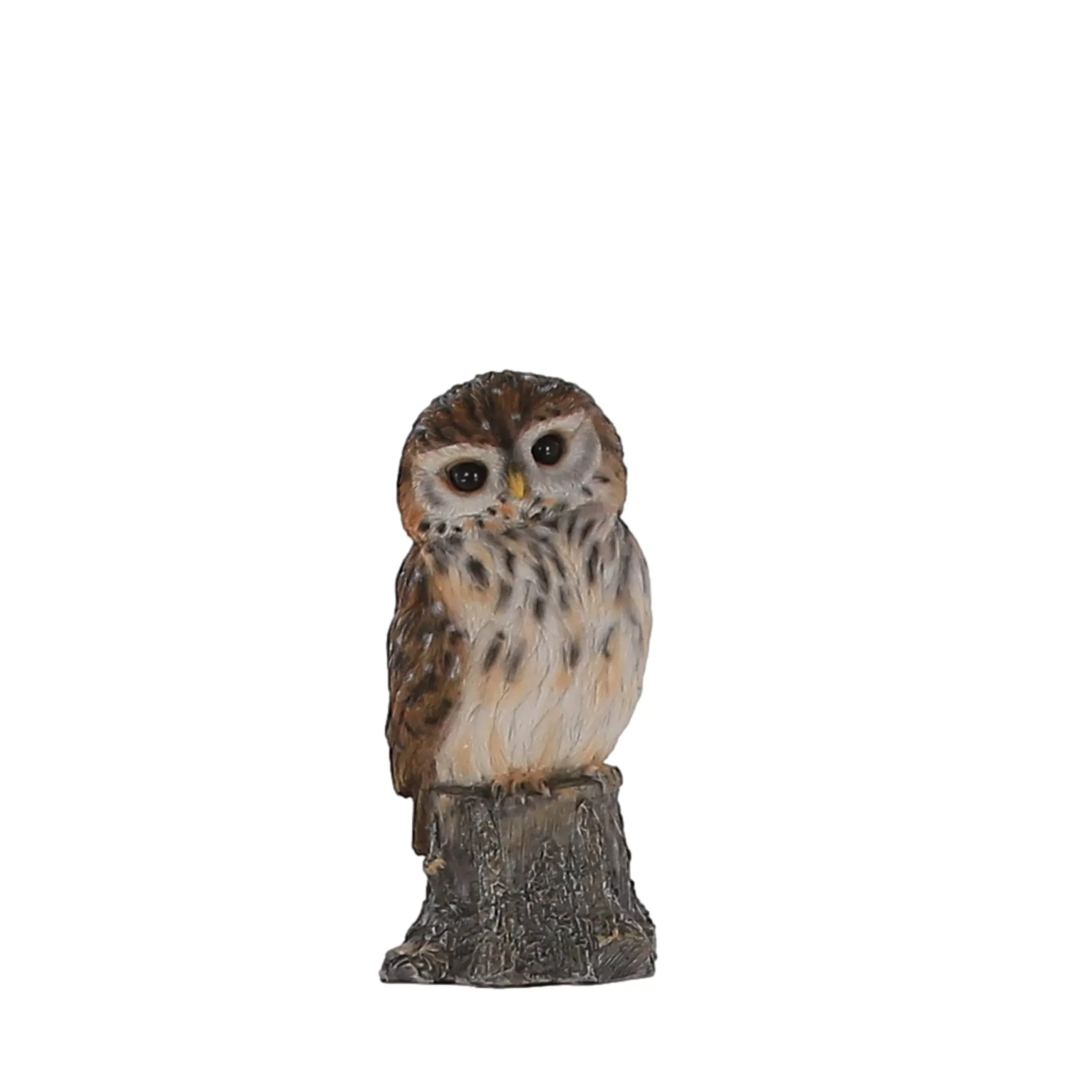 Terrastyle Brown Resin Owl Garden Ornament (H)25.5cm 1 Terrastyle Brown Resin Owl Garden Ornament (H)25.5cm