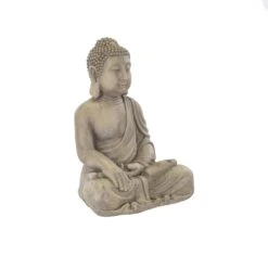 Terrastyle Cream Buddha Garden Ornament (H)47.5cm -Deals Good Garden Tool Store terrastyle cream buddha garden ornament h 47 5cm5021346520194 37c bq