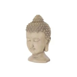 Terrastyle Cream Buddha Head Garden Ornament (H)46cm
