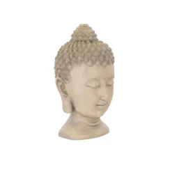 Terrastyle Cream Buddha Head Garden Ornament (H)46cm -Deals Good Garden Tool Store terrastyle cream buddha head garden ornament h 46cm5021346520491 37c bq