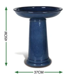 Terrastyle Glazed Bird Bath (H)48cm -Deals Good Garden Tool Store terrastyle glazed bird bath h 48cm5021346520262 01t bq