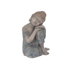 Terrastyle Grey & Blue Buddha Garden Ornament (H)51cm -Deals Good Garden Tool Store terrastyle grey blue buddha garden ornament h 51cm5021346520231 36c bq