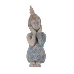 Terrastyle Grey & Blue Buddha Garden Ornament (H)61cm -Deals Good Garden Tool Store terrastyle grey blue buddha garden ornament h 61cm5021346520248 36c bq