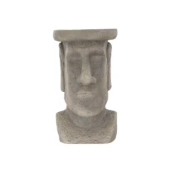Terrastyle Grey Easter Island Head Garden Ornament (H)48.5cm -Deals Good Garden Tool Store terrastyle grey easter island head garden ornament h 48 5cm5021346520217 36c bq