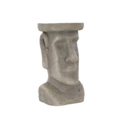 Terrastyle Grey Easter Island Head Garden Ornament (H)48.5cm -Deals Good Garden Tool Store terrastyle grey easter island head garden ornament h 48 5cm5021346520217 37c bq