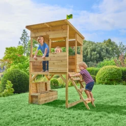 TP Toys 8x7 Tree Top Timber Tower Slide Playhouse Assembly Required 23 TP Toys 8x7 Tree Top Timber Tower Slide Playhouse Assembly Required -Deals Good Garden Tool Store tp toys 8x7 tree top timber tower slide playhouse assembly required5021854803543 01i bq