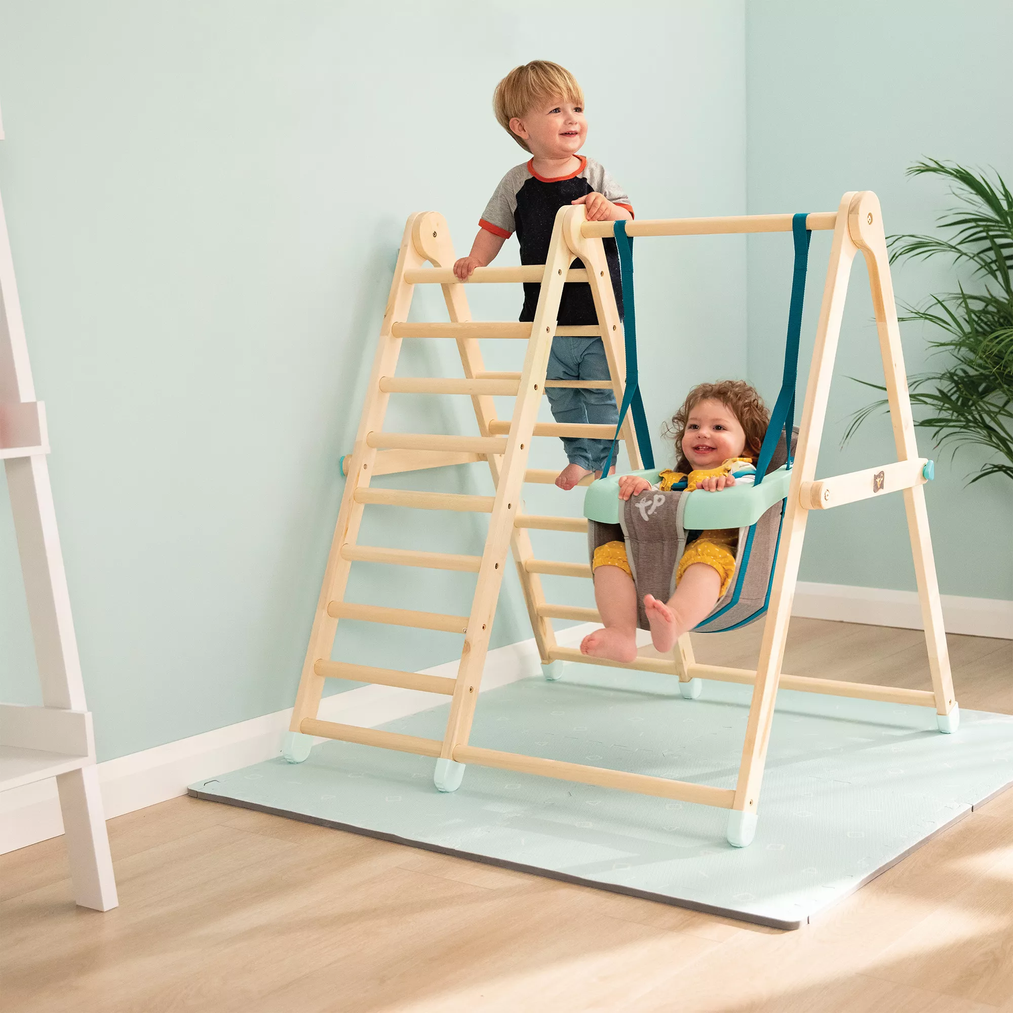 TP Toys Climbing Frame With Swing 4 TP Toys Climbing Frame With Swing - Image 4
