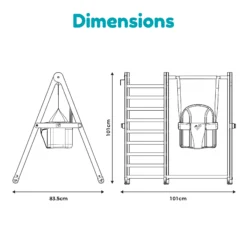 TP Toys Climbing Frame With Swing 13 TP Toys Climbing Frame With Swing -Deals Good Garden Tool Store tp toys climbing frame with swing5021854116858 01t bq