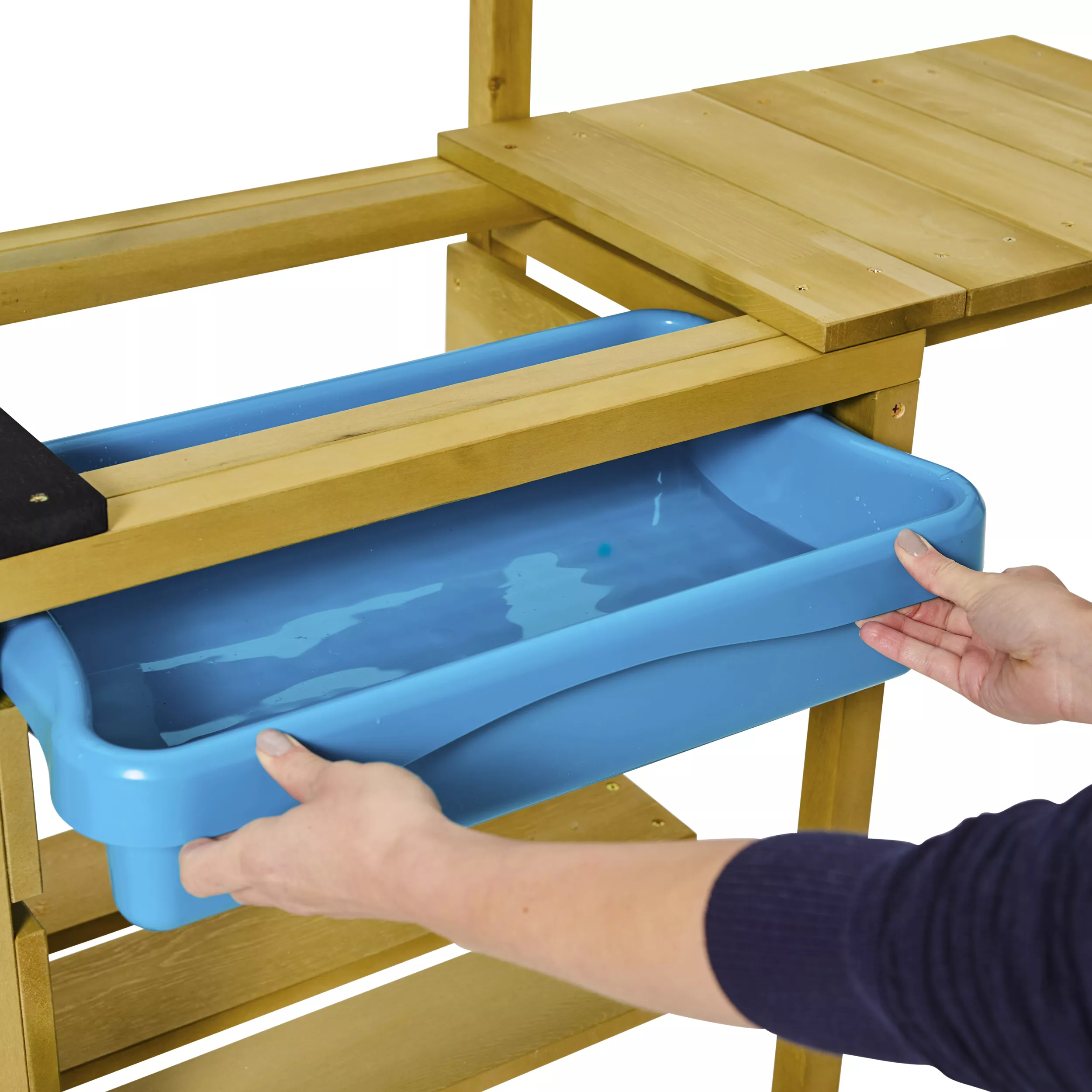 TP Toys Deluxe Wooden Play Kitchen 3 TP Toys Deluxe Wooden Play Kitchen - Image 3