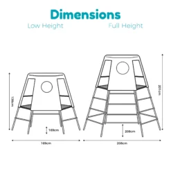 TP Toys Explorer Blue Metal Climbing Frame With Jungle Run -Deals Good Garden Tool Store tp toys explorer blue metal climbing frame with jungle run5021854908521 01t bq