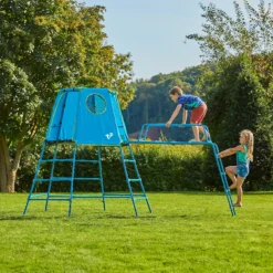 TP Toys Explorer Blue Metal Climbing Frame With Jungle Run -Deals Good Garden Tool Store tp toys explorer blue metal climbing frame with jungle run5021854908521 03i bq