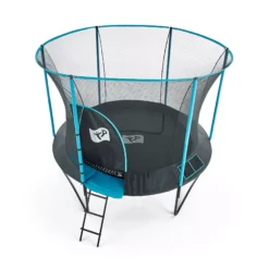 TP Toys Genius Black & Blue 12 Ft Trampoline -Deals Good Garden Tool Store tp toys genius black blue 12 ft trampoline5021854902123 02c bq