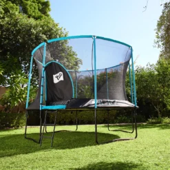 TP Toys Genius Black & Blue 12 Ft Trampoline -Deals Good Garden Tool Store tp toys genius black blue 12 ft trampoline5021854902123 02i bq