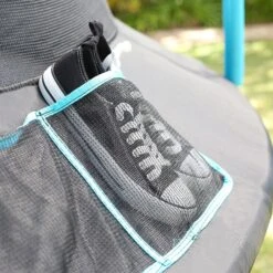 TP Toys Genius Black & Blue 12 Ft Trampoline -Deals Good Garden Tool Store tp toys genius black blue 12 ft trampoline5021854902123 03i bq