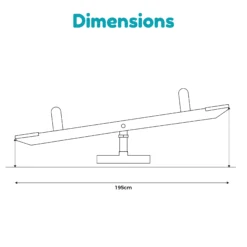 TP Toys Natural Garden Seesaw -Deals Good Garden Tool Store tp toys natural garden seesaw5021854101403 01t bq