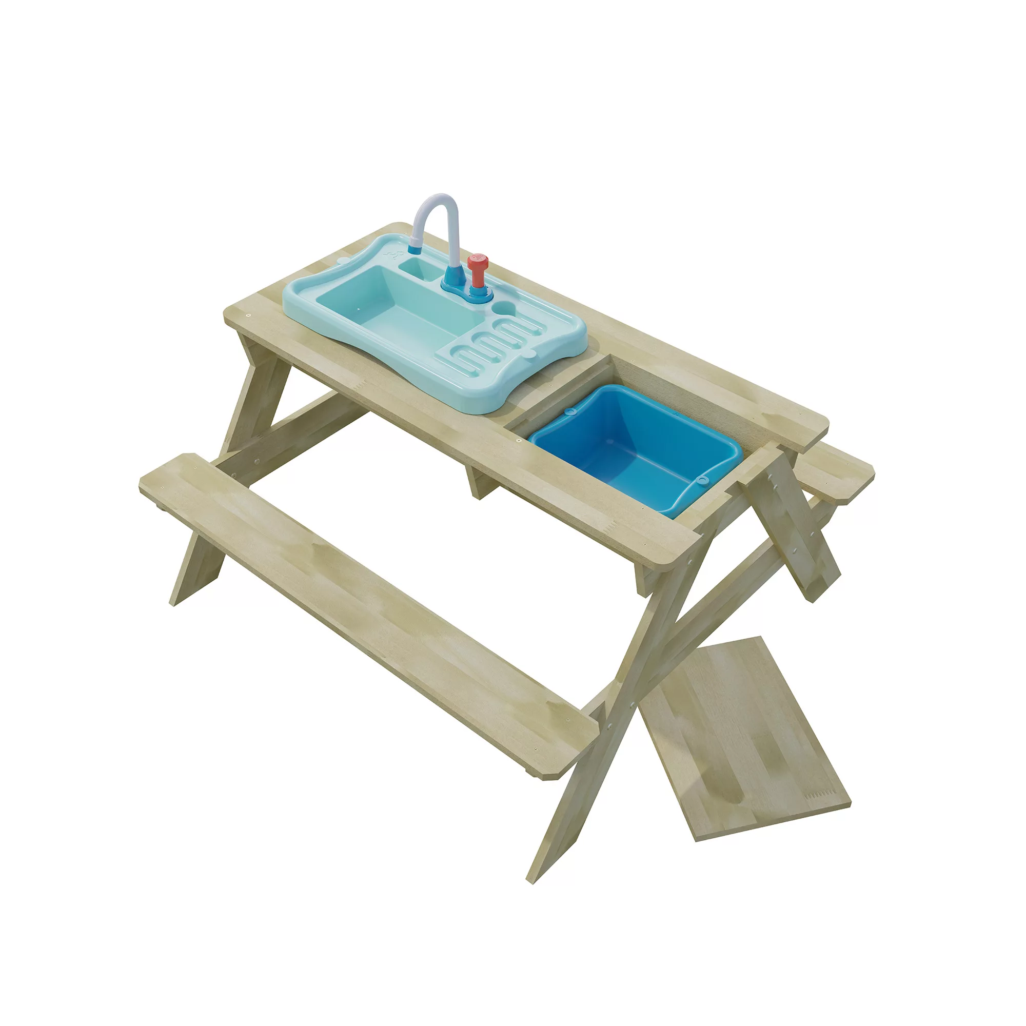 TP Toys Splash & Play Timber Sand & Water Picnic Table 1 TP Toys Splash & Play Timber Sand & Water Picnic Table