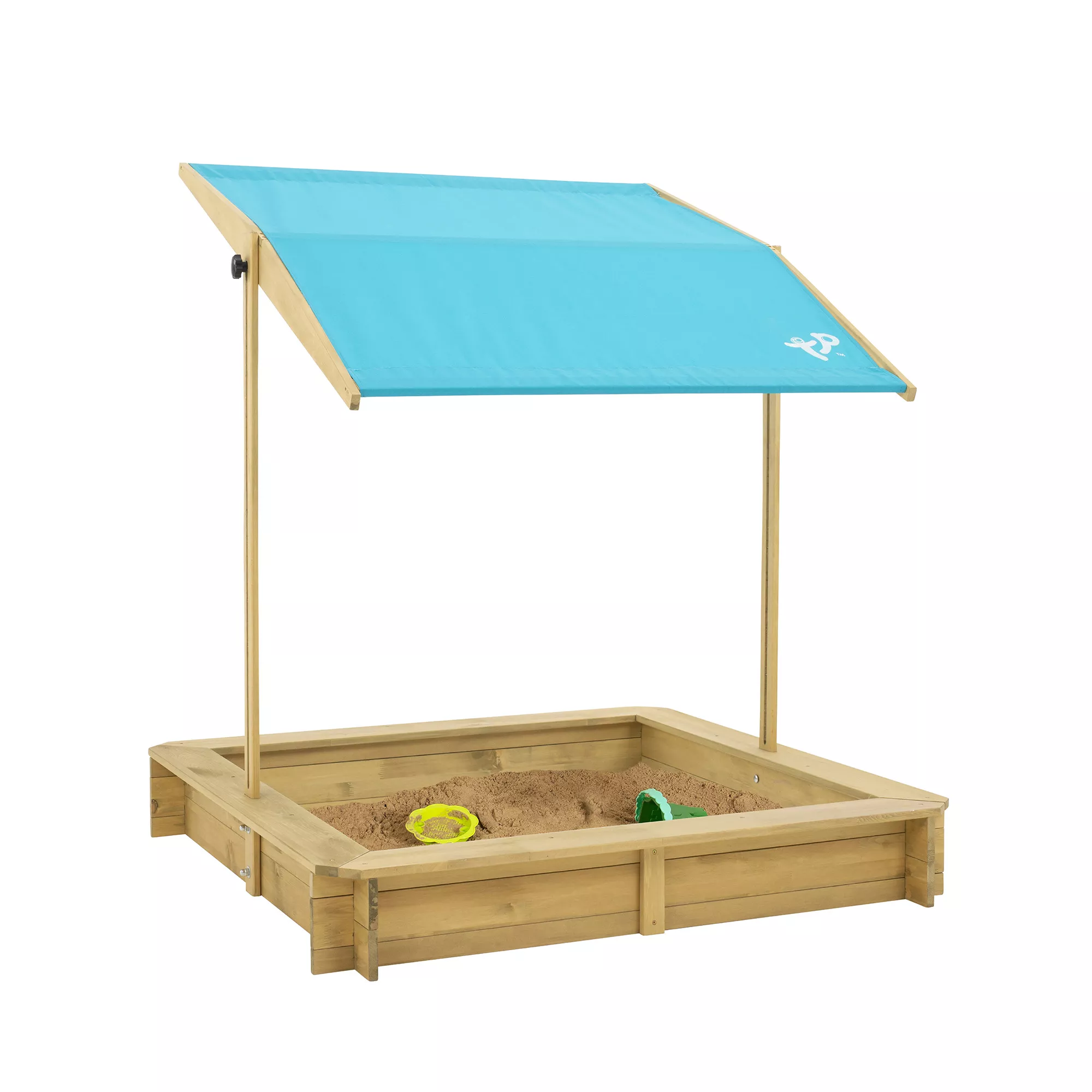 TP Toys Timber Rectangular Sand Pit With Canopy 1 TP Toys Timber Rectangular Sand Pit With Canopy