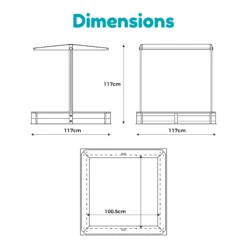 TP Toys Timber Rectangular Sand Pit With Canopy 13 TP Toys Timber Rectangular Sand Pit With Canopy -Deals Good Garden Tool Store tp toys timber rectangular sand pit with canopy5021854102752 01t bq