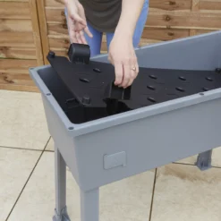 Verve Grey Rectangular Planter -Deals Good Garden Tool Store verve grey rectangular planter5059340328911 08i