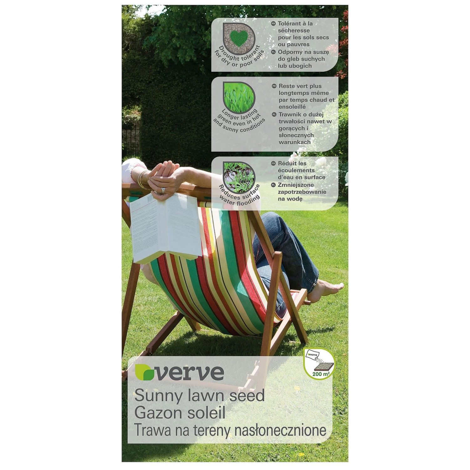 Verve Sunny Grass Seeds, 5kg 1 Verve Sunny Grass Seeds, 5kg