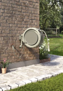 Verve Wall-mounted Auto Hose Reel Set (L)35m 18 Verve Wall-mounted Auto Hose Reel Set (L)35m -Deals Good Garden Tool Store verve wall mounted auto hose reel set l 35m5059340250977 08i