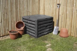 Verve Wood Effect Composter 400L -Deals Good Garden Tool Store verve wood effect composter 400l5063022039118 01i