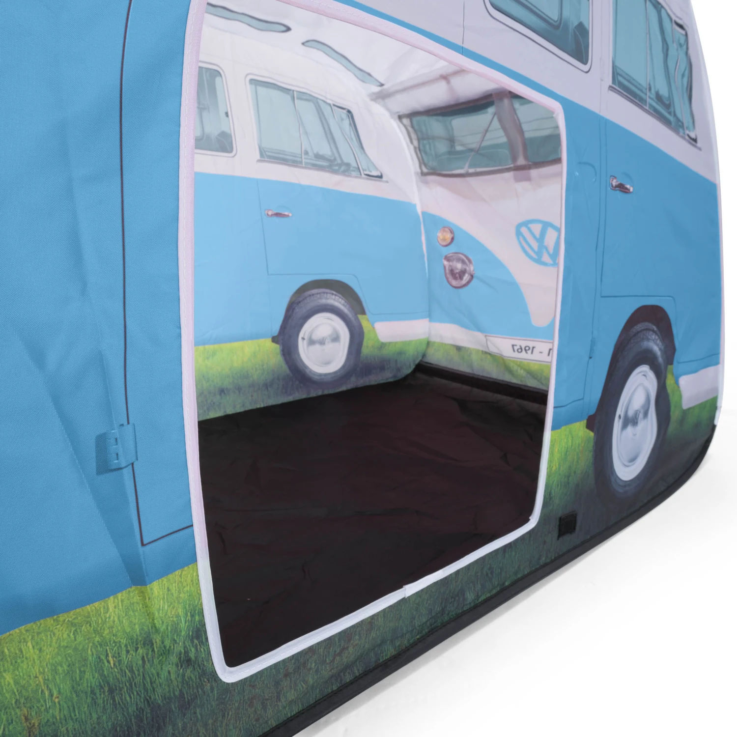 Volkswagen Blue Camper Van Pop Up Tent 7 Volkswagen Blue Camper Van Pop Up Tent - Image 7