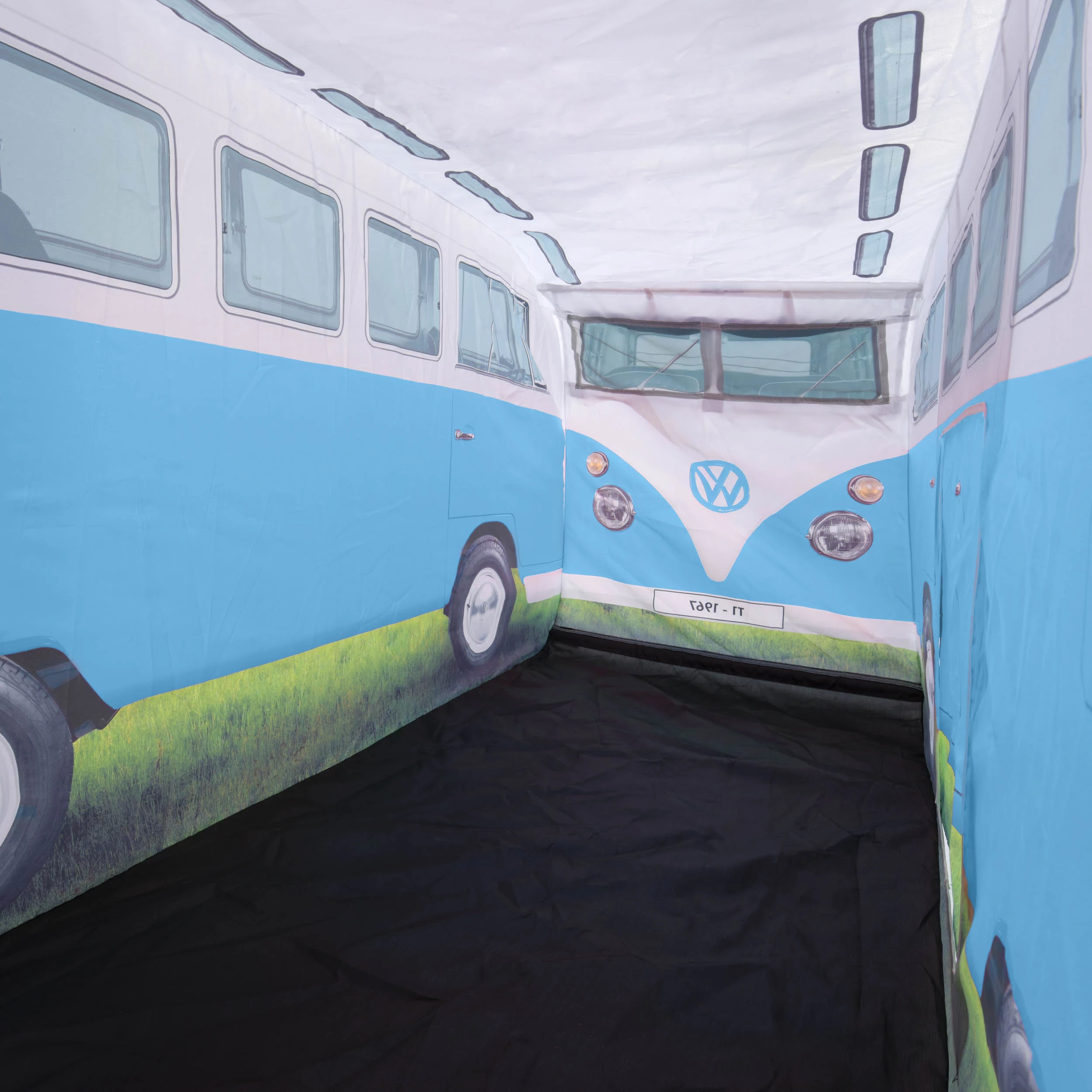 Volkswagen Blue Camper Van Pop Up Tent 8 Volkswagen Blue Camper Van Pop Up Tent - Image 8