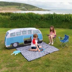 Volkswagen Blue Camper Van Pop Up Tent 23 Volkswagen Blue Camper Van Pop Up Tent -Deals Good Garden Tool Store volkswagen blue camper van pop up tent5031470224875 12i bq