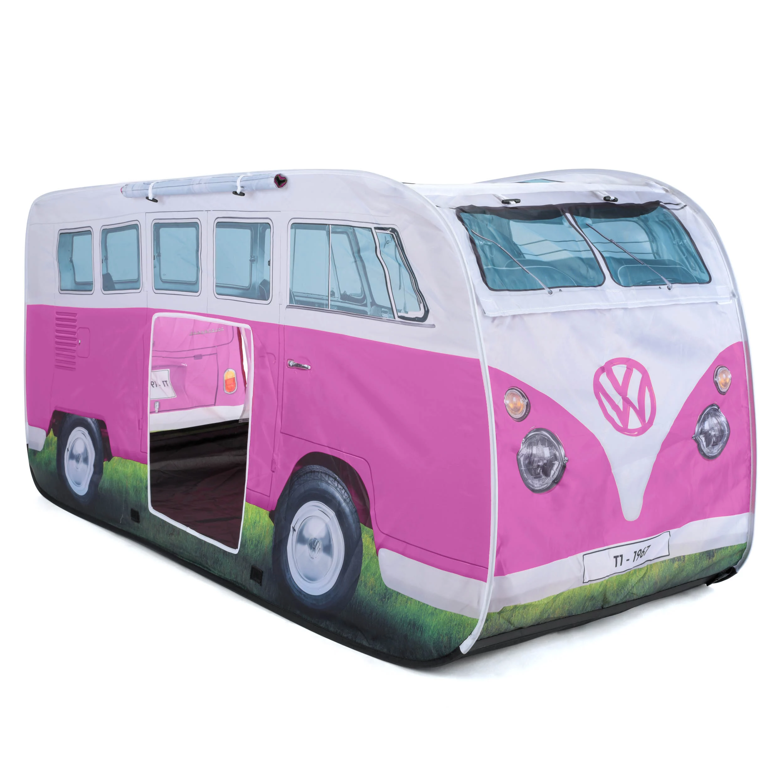 Volkswagen Pink Camper Van Pop Up Tent 2 Volkswagen Pink Camper Van Pop Up Tent - Image 2