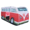 Volkswagen Red Camper Van Pop Up Tent