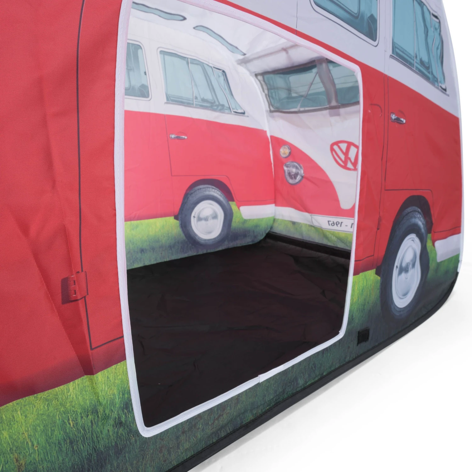 Volkswagen Red Camper Van Pop Up Tent 5 Volkswagen Red Camper Van Pop Up Tent - Image 5