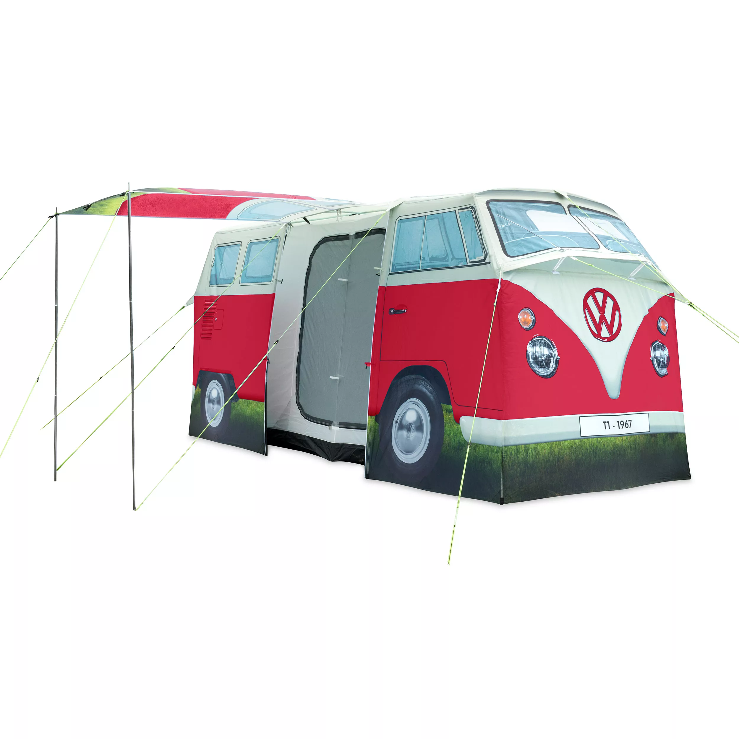 Volkswagen Red Camper Van Quick Pitch Tent 3 Volkswagen Red Camper Van Quick Pitch Tent - Image 3