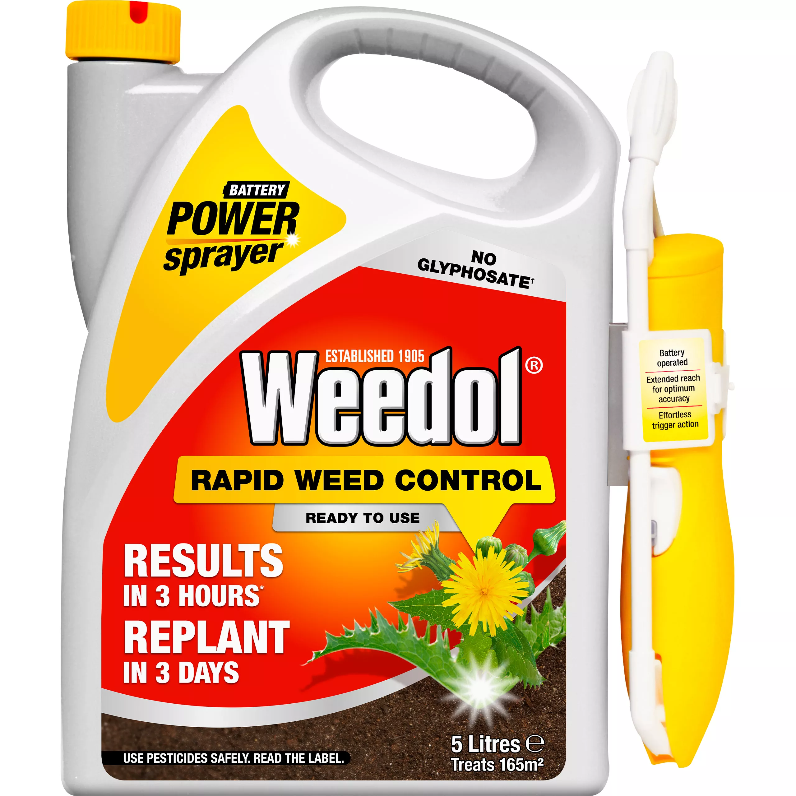 Weedol Rapid Weed Killer 5L 1 Weedol Rapid Weed Killer 5L
